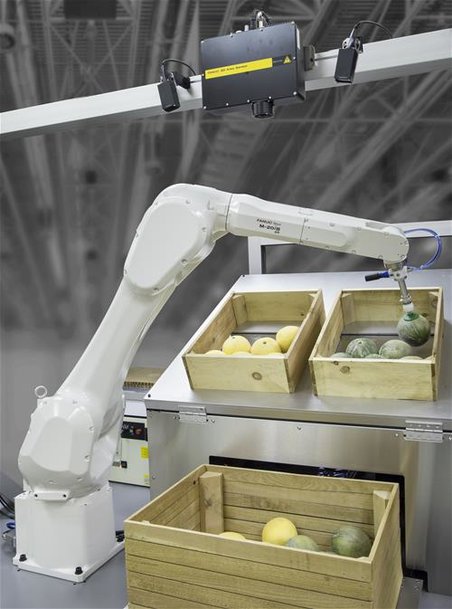 FANUC's New 3DV/1600 Vision Sensor Ideal for Robotic Warehousing Applications